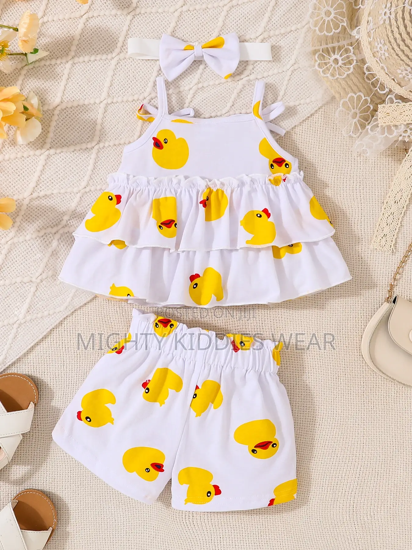 3pcs Girls Clothing. Ages 6-9m