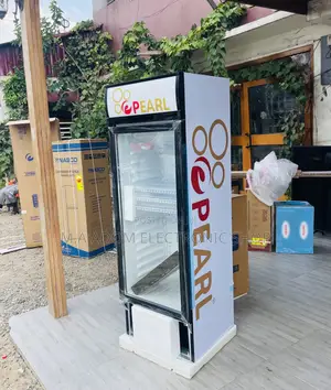 Unique Design Pearl PVC-316-2b Single Door Display Fridge.