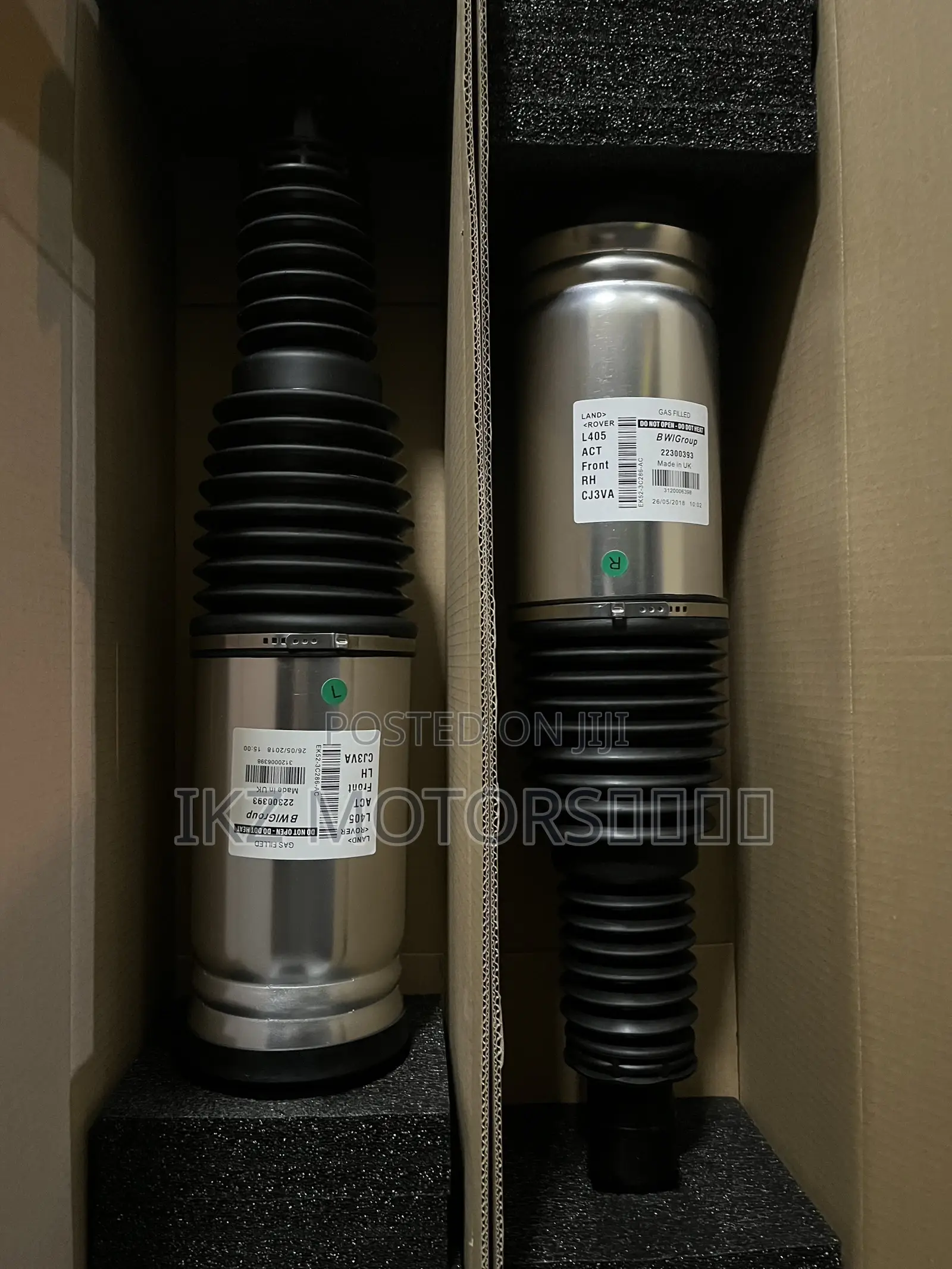 Range Rover Vogue/Sports/Discovery 5 (14-2022) Front Shocks