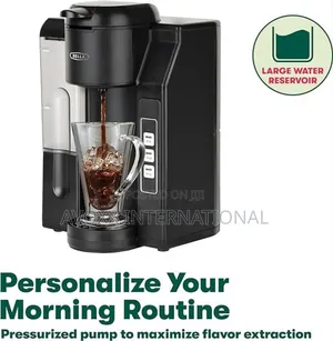 BELLA Single Serve Coffee Maker Dual Brew K-Cup TSK-1187R5B