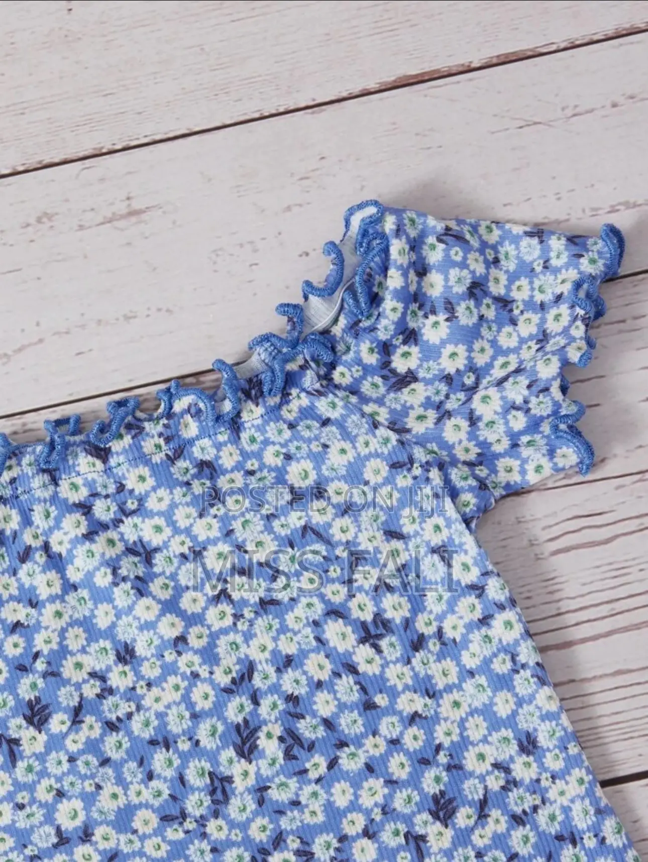 Floral Off Shoulder Dress. 7years