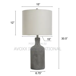 Sand Stable Boone Concrete Table Lamp L318118DS