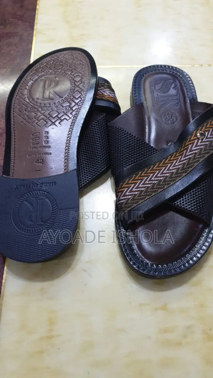 Italian Palm Slippers