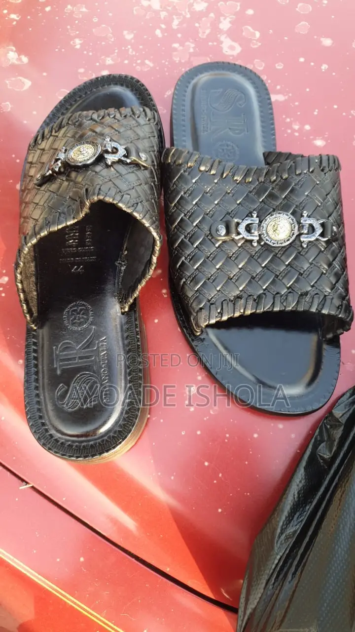 Italian Palm Slippers