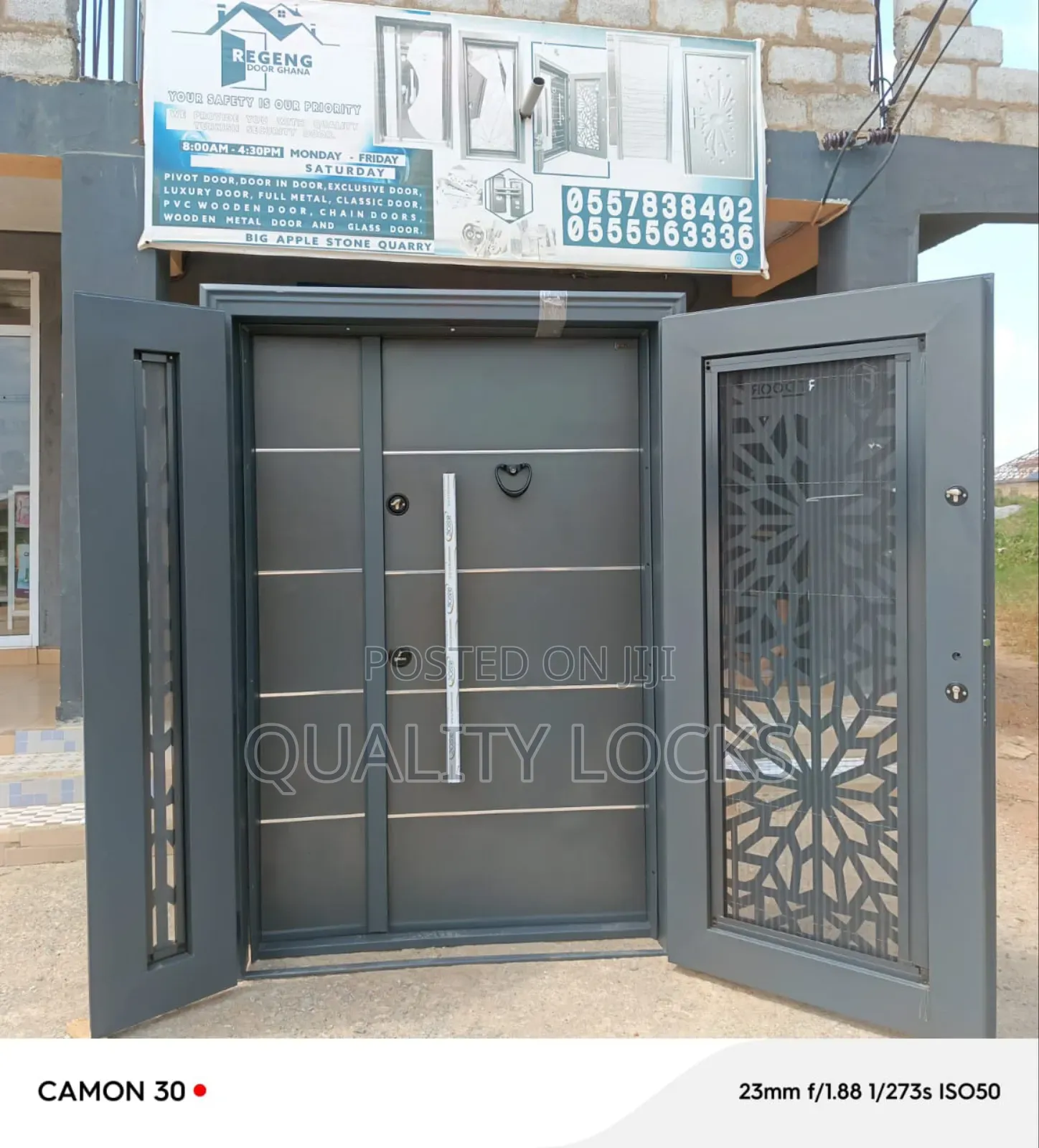 Durable Turkey Door Indoor Security Door