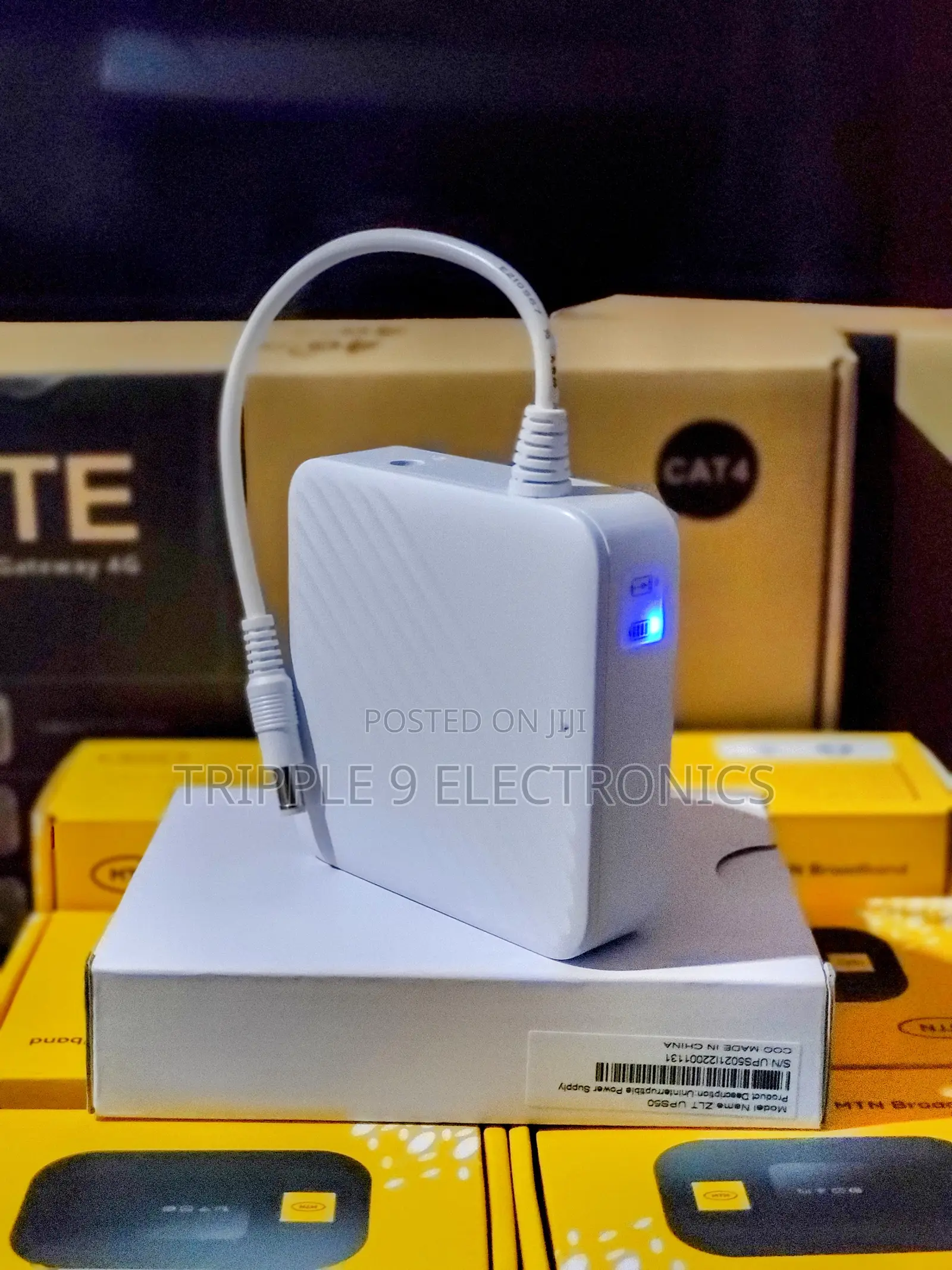 Portable External Power Banks for Routers