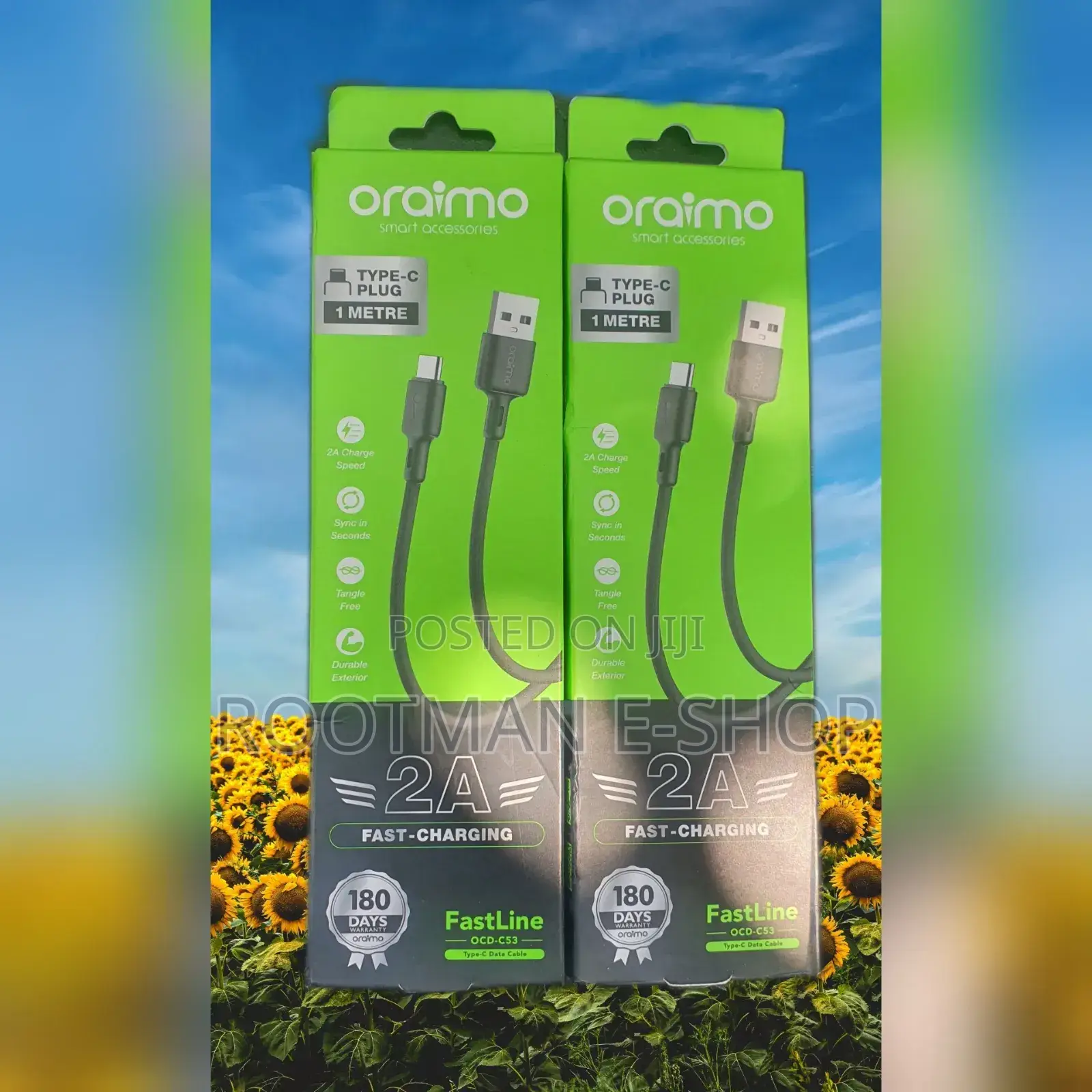 Original Oraimo Chargin Cable Type C