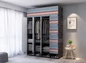 20 Cubes Plastic Wardrobe With Shoe Rack
