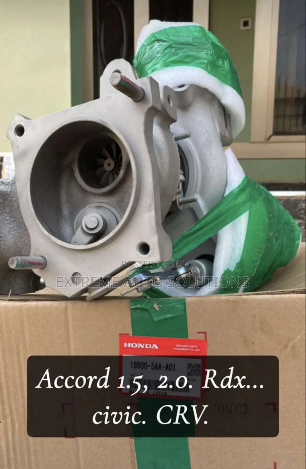 Accord 1.5, 2.0. RDX Civic. Crv. Turbo Charger