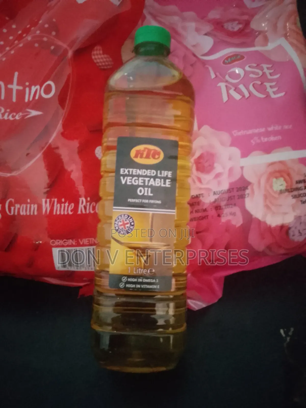 5kg Perfumed Rice and Vegetable Oil Delicious for All Meals
