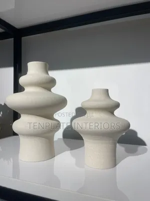 Twin Gourd Ceramic Vase