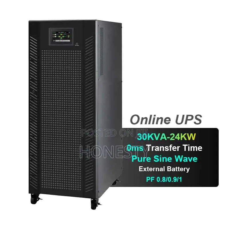 Cwups 30kva/24kw Three Phase Online Ups Backup Power Supply