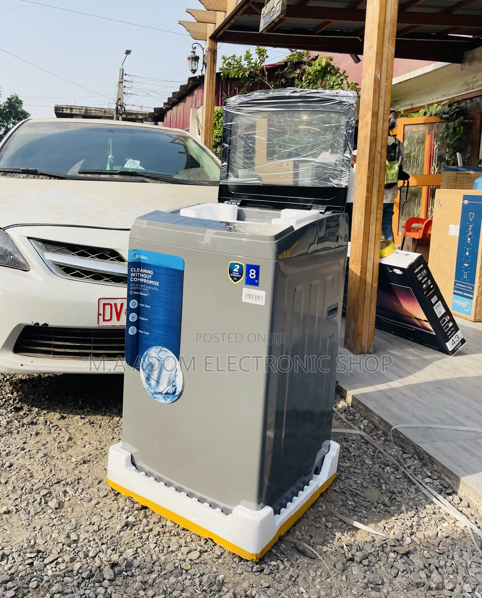 Long Lasting Midea MA200W80/G 8kg Smart Washing Machine.