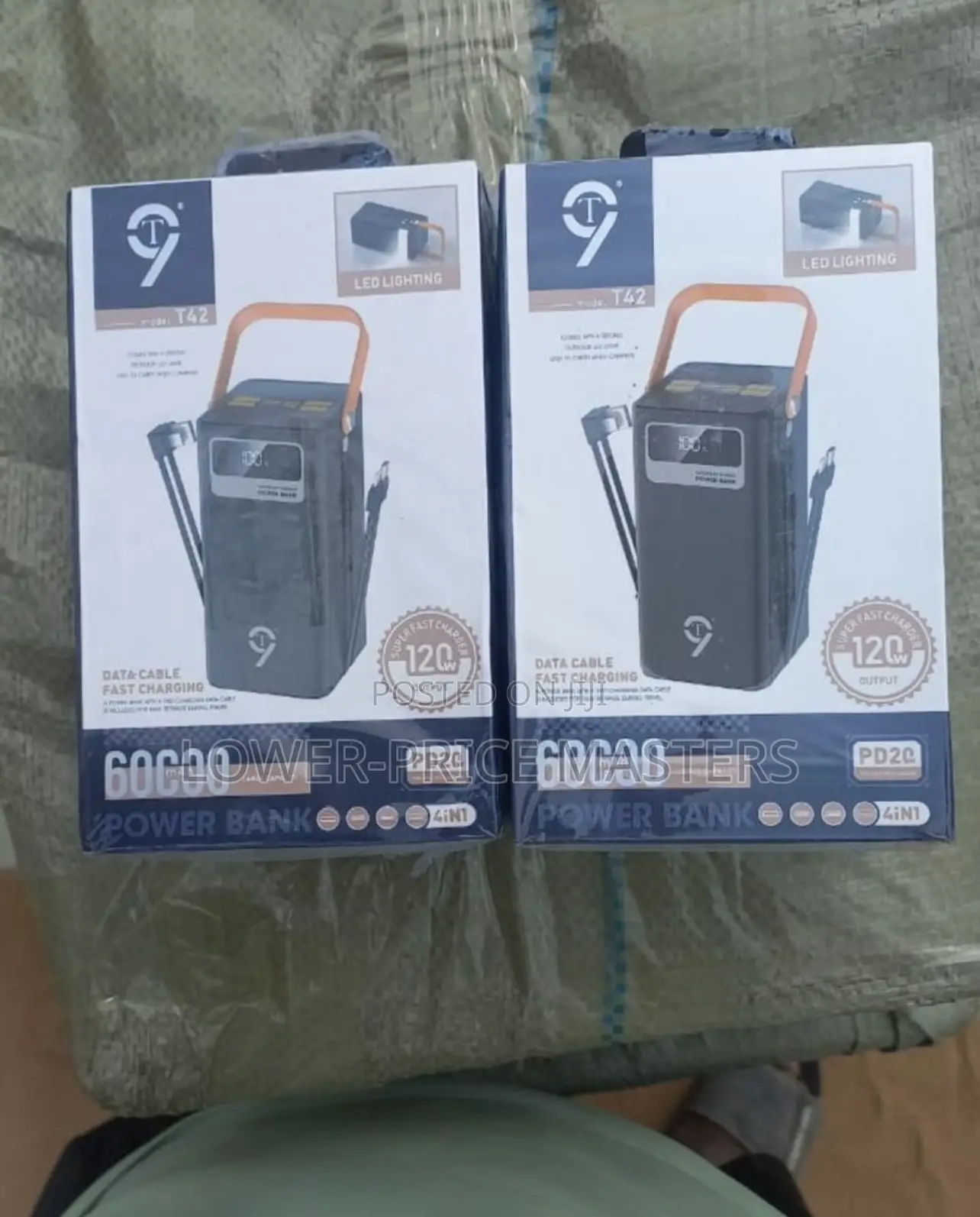 T9 Powerbank 60,000mah