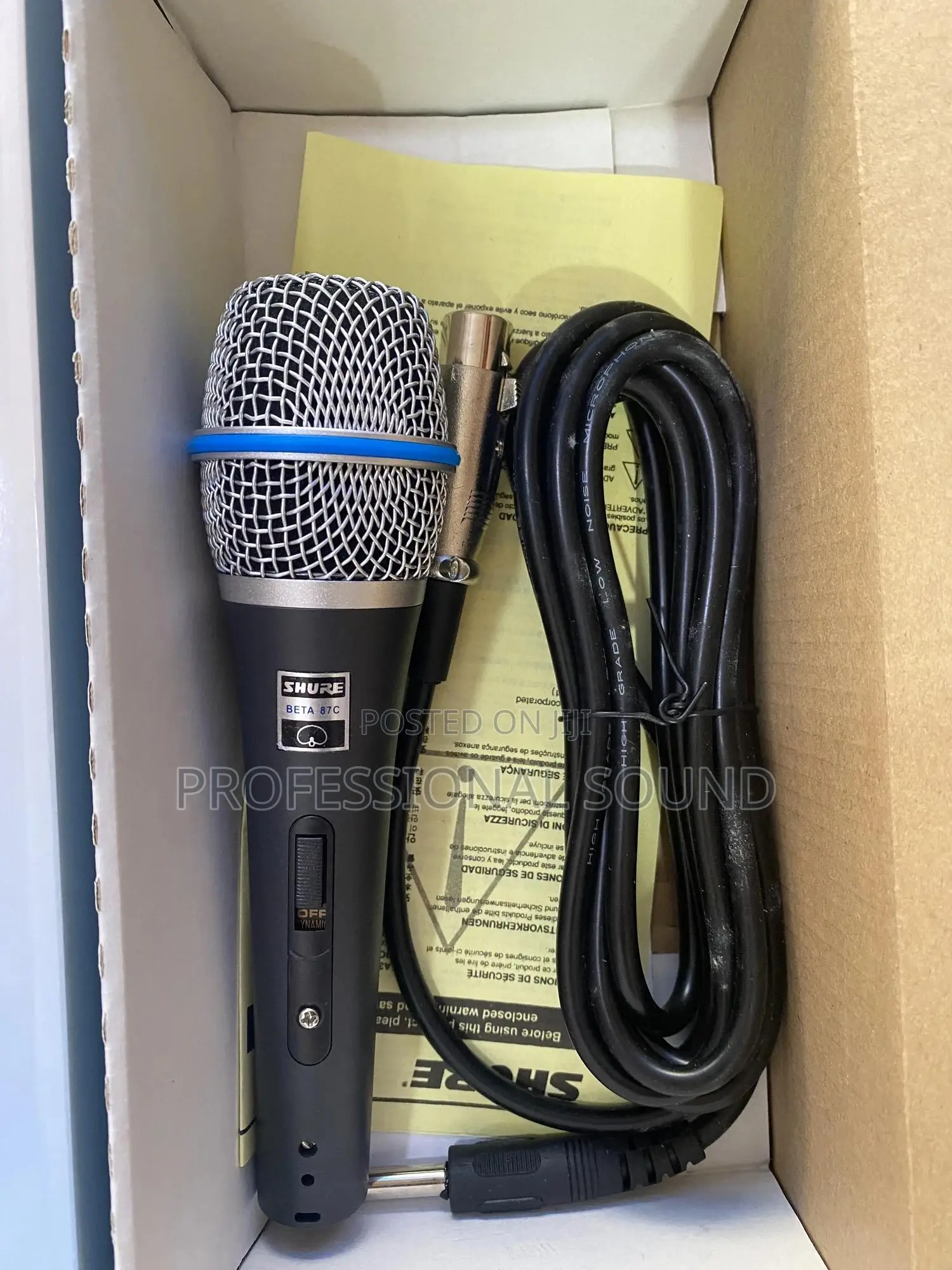 Shure Cord Mic