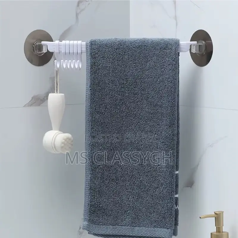 Plastic Bathroom Nail-free Seamless Hanger Coat Hook Organiz