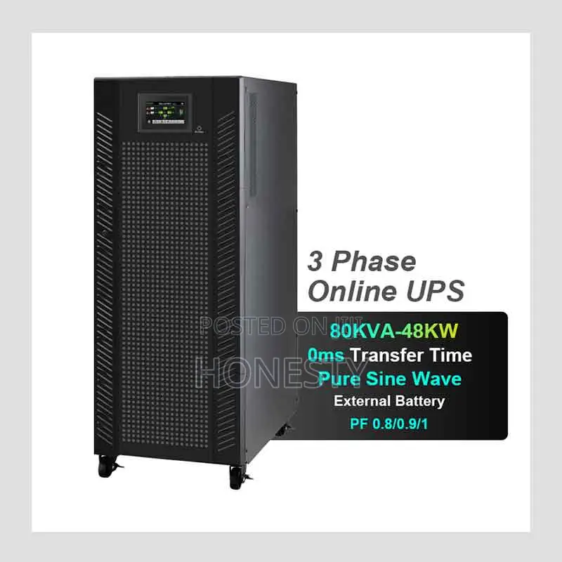 Cwups 50kva/40kw Three Phase Online Ups Backup Power Supply