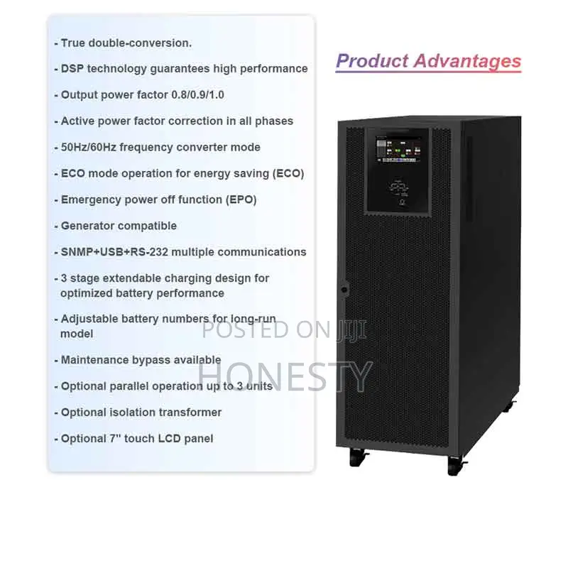 Cwups 120kva/96kw 3phase Ups Backup Power Supply for Medica