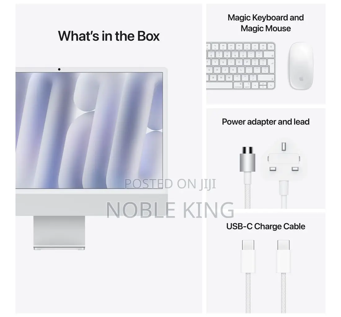 New Desktop Computer Apple iMac M4 16GB Apple M4 SSD 256GB