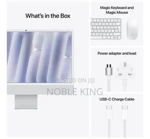 New Desktop Computer Apple iMac M4 16GB Apple M4 SSD 256GB