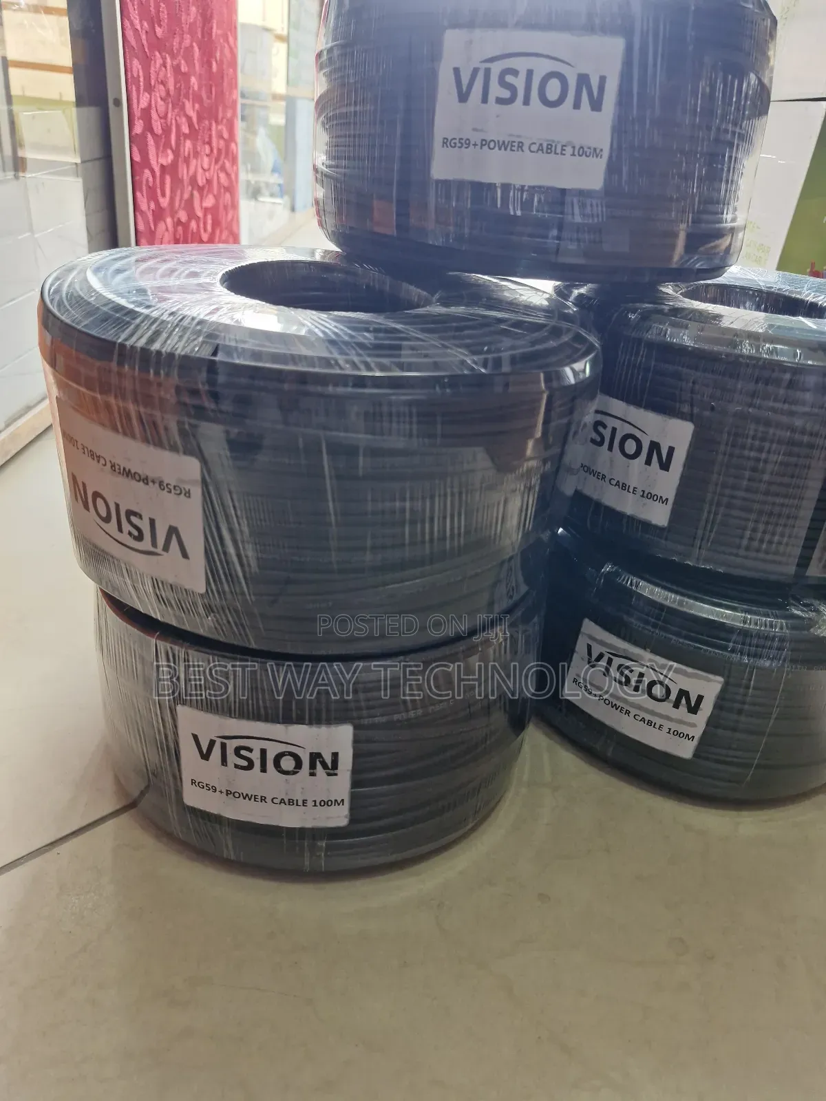 100m Rj59 Cable