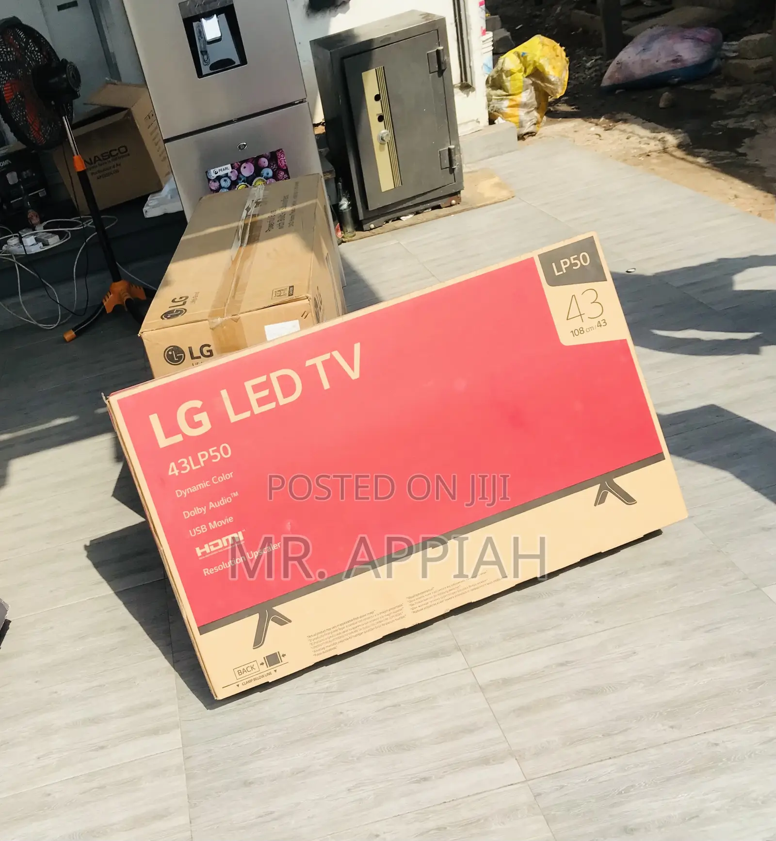 Elegant Black LG 43lp5000 43” Full HD Led Electric Tv.