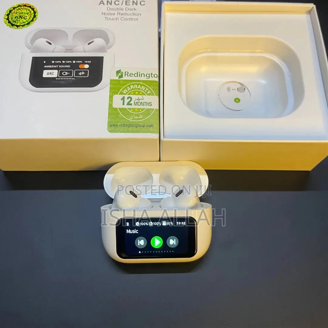 Airpods With Display [Enc + Anc Support]
