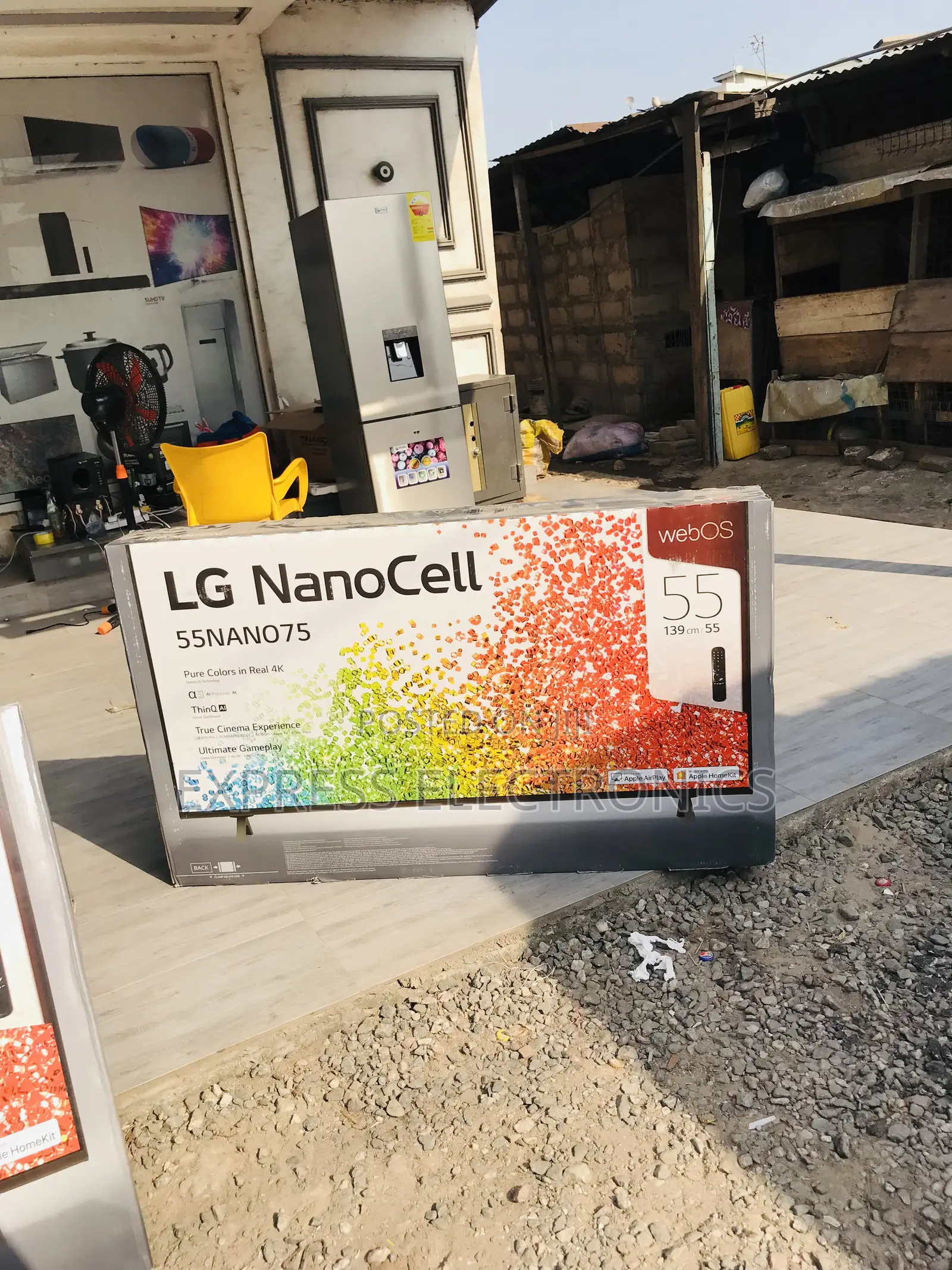 High Performance UHD Smart LG 55NANO75VPA