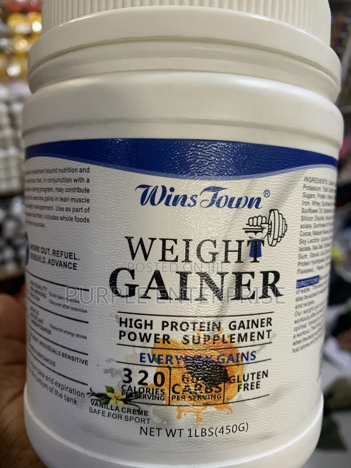 Wins Town Weight Gainer