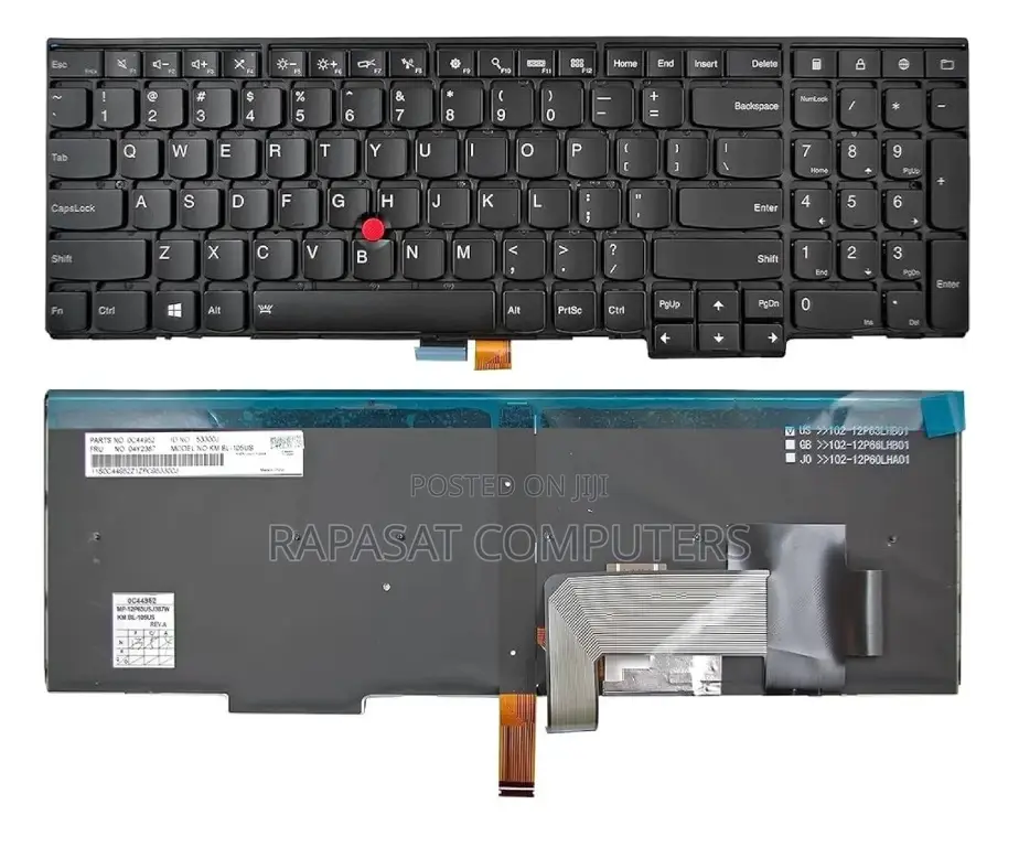 Lenovo E531 T540 T540p T550 L540 W540 W550 Backlit Keyboard