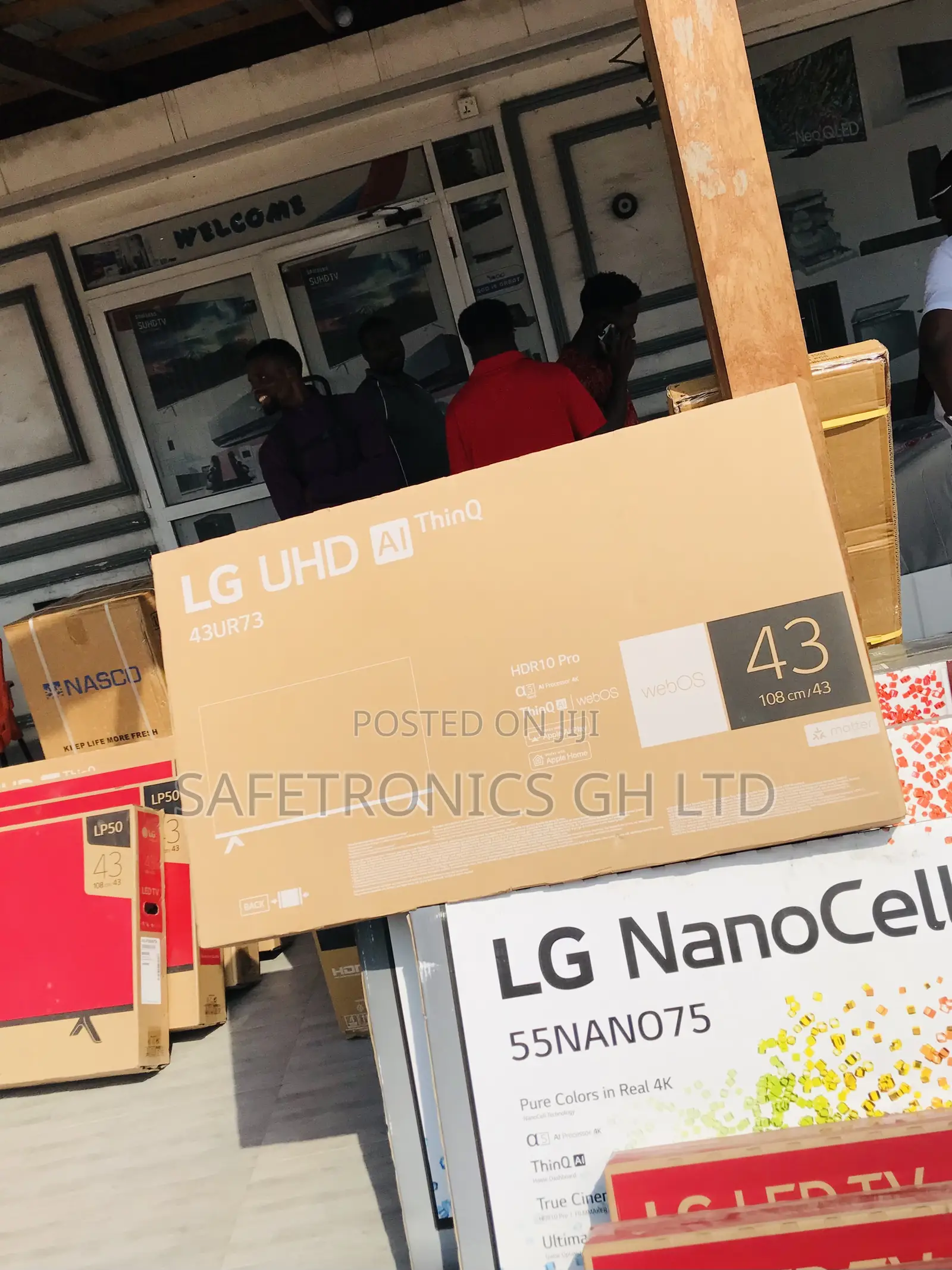 Massive 43 Inch Led Smart Android Lg Ur73 Tv