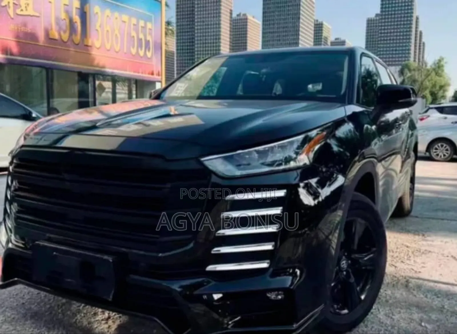 2020 2022 Toyota Highlander Bumper Upgrade Body Kit