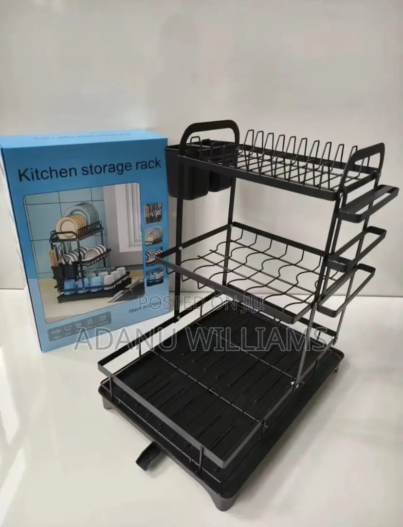 High Quality 3 Tiers Kitchen Drainer Storage Rack
