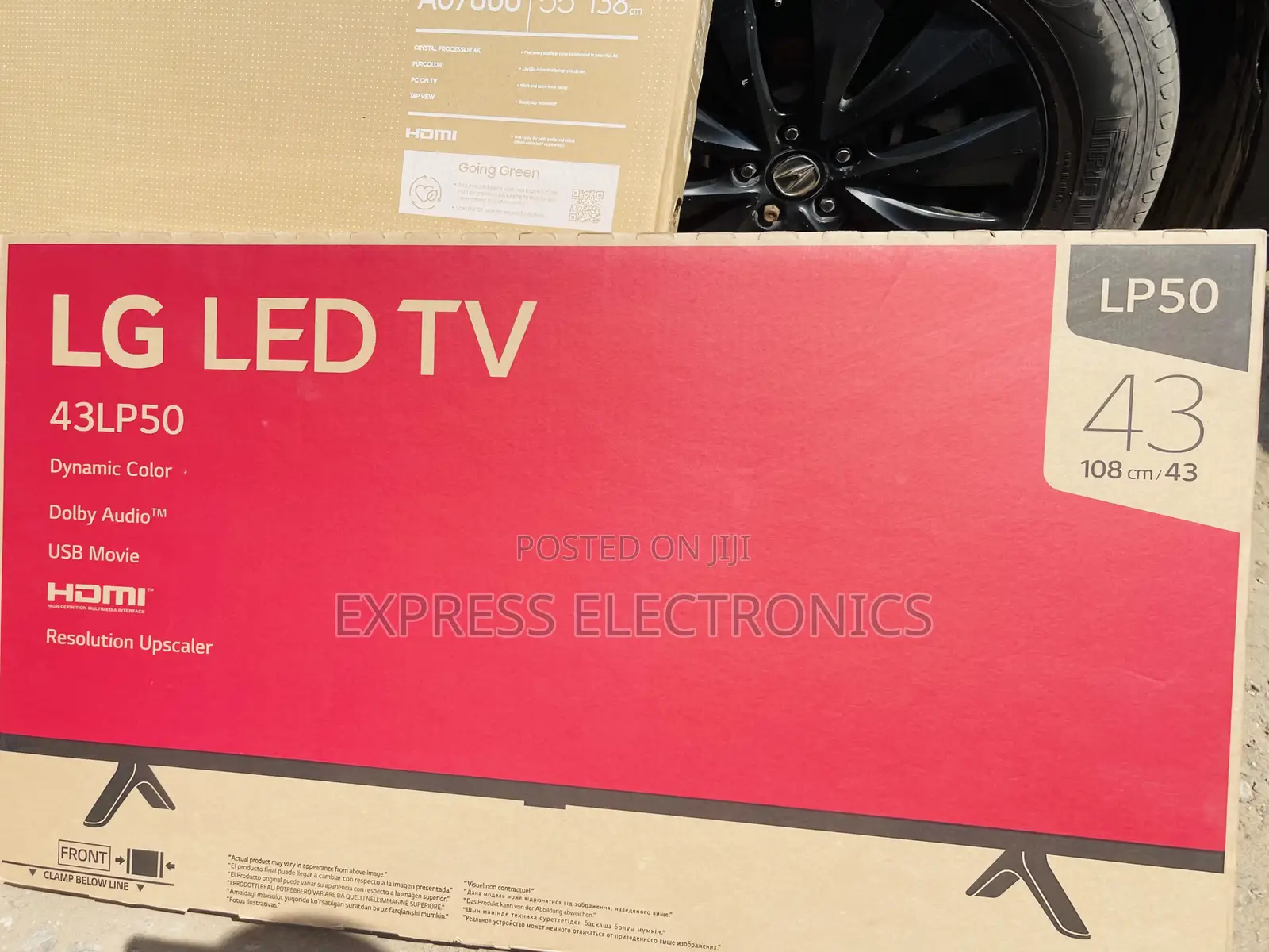 High Quality Performance FHD Satellite LG 43”LP500