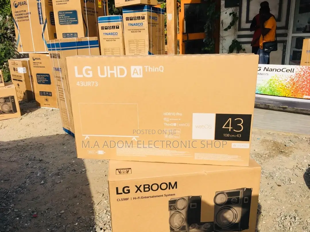 LG 43” UHD AI Thinq TV: Your Smart Home Entertainment Hub