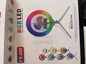 RGB Fan Ring Light