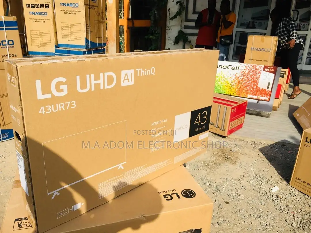 Experience Cinematic Brilliance With LG 43" UHD AI Thinq TV