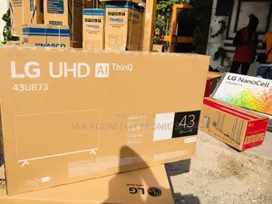 Experience Cinematic Brilliance With LG 43" UHD AI Thinq TV