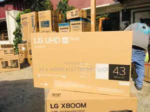 Dive Into a World of Visuals With the LG 43" UHD AI Thinq TV
