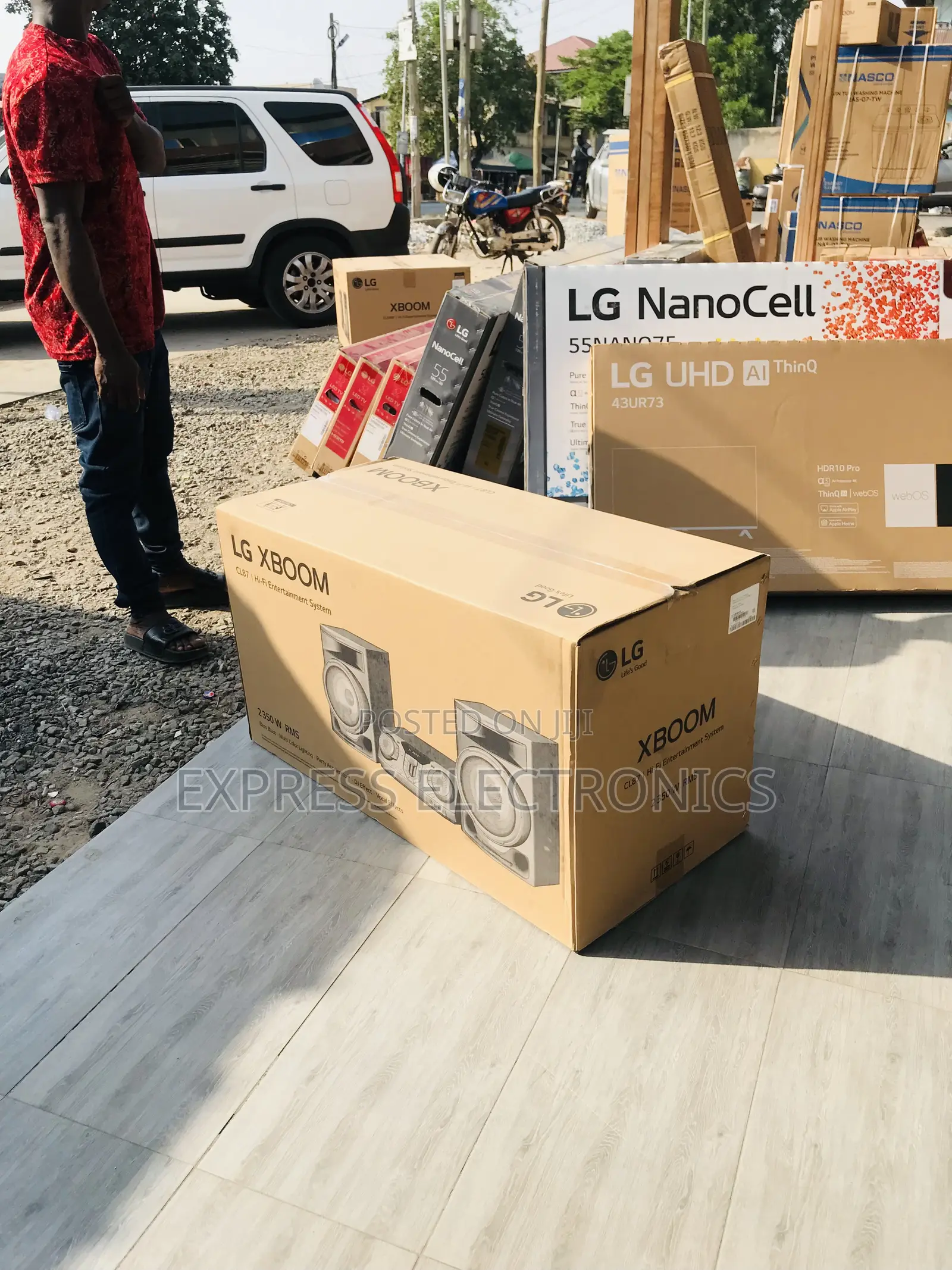 LG Cl87 2350W X-boom Hifi Multi Color Lighting