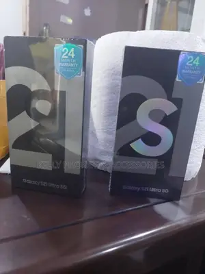 New Samsung Galaxy S21 Ultra 5G 256 GB Silver