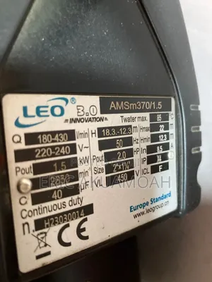 Leo 2.0hp Stainless Pump