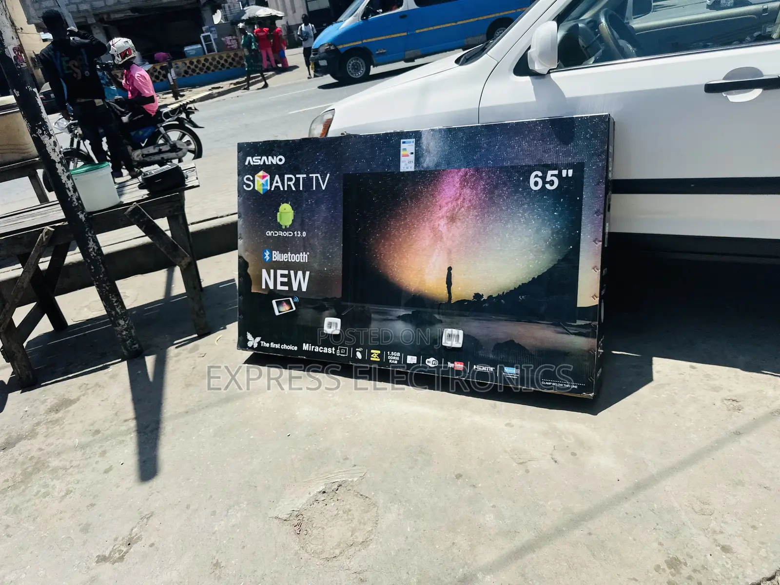 Asano 65”Android Uhd Smart Television