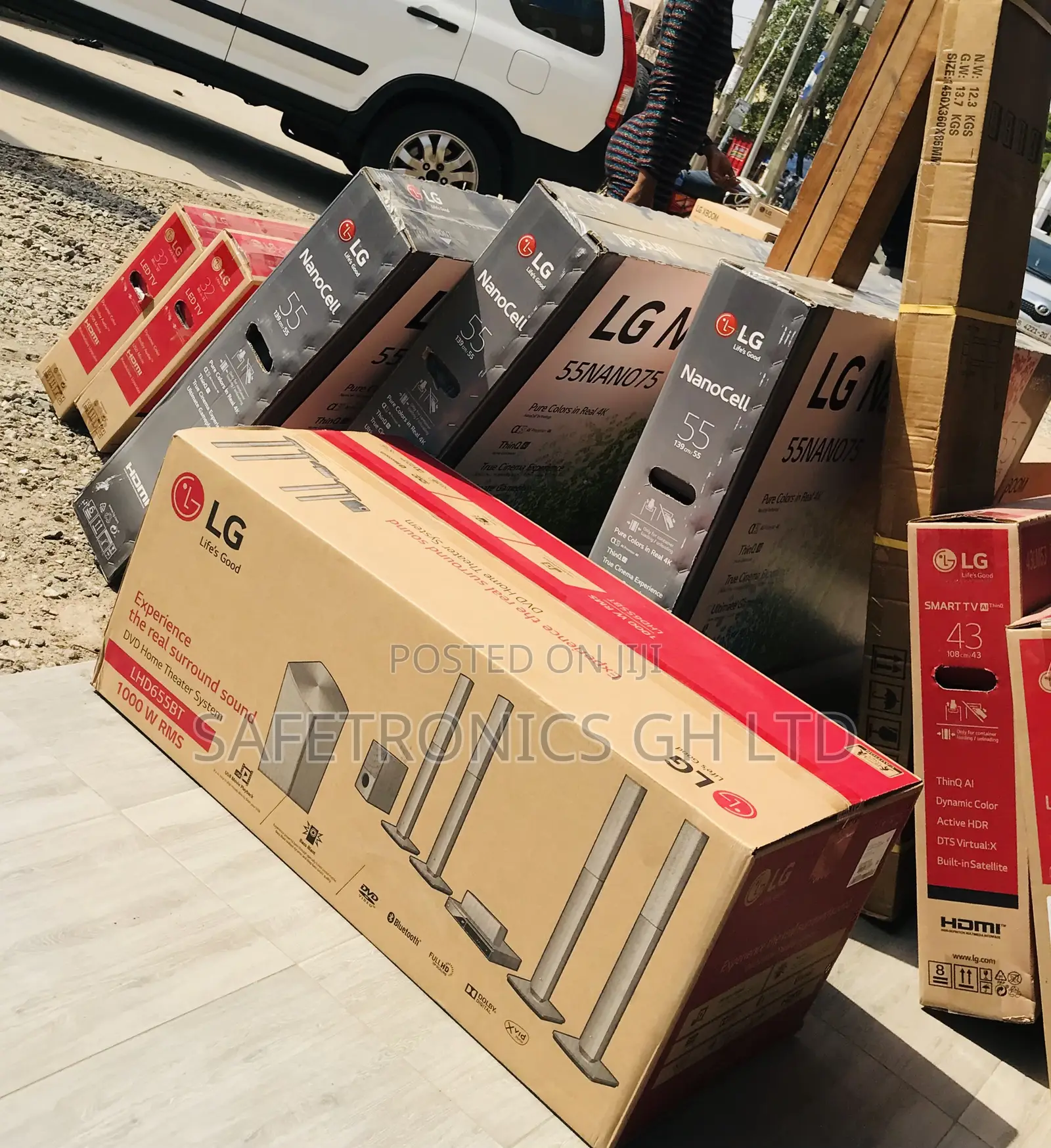 Choose New 1000 Watts Lg Subwoofer 5.1ch Lhd655bt