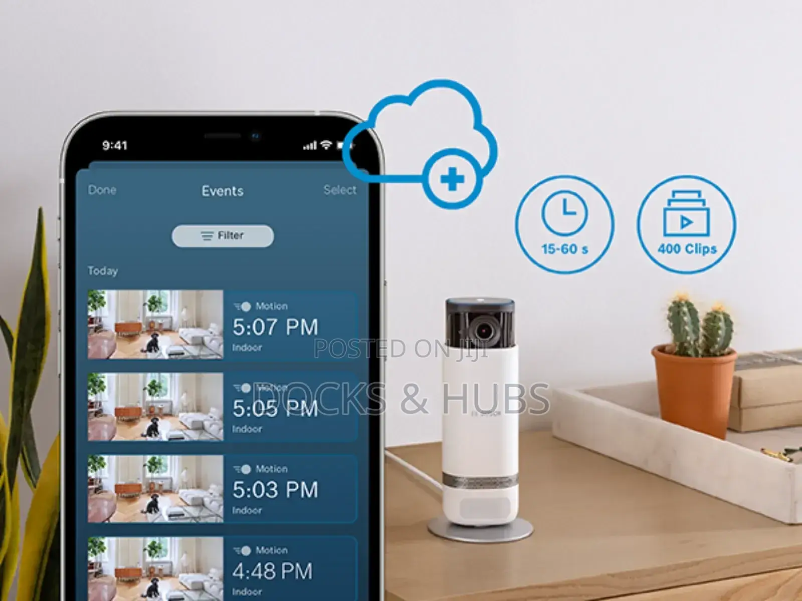 Bosch Smart Home 360° Indoor Camera – See Every Corner.