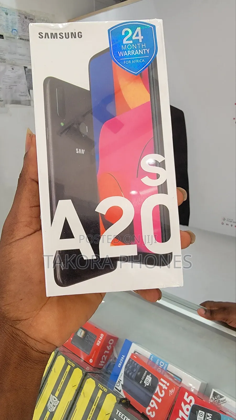 New Samsung Galaxy A20s 64 GB Gold