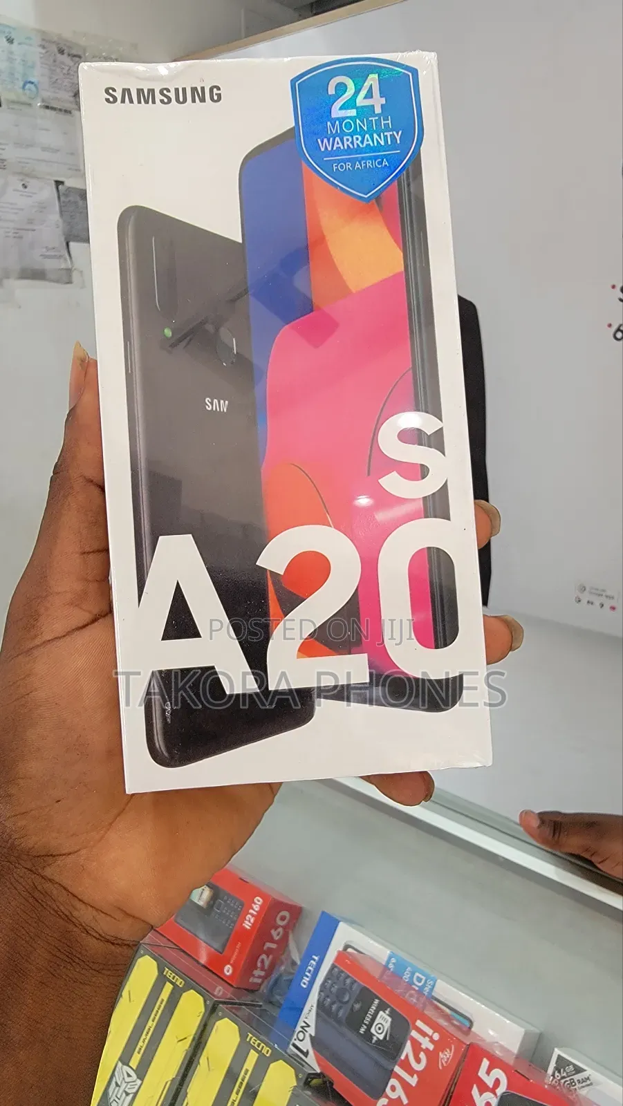 New Samsung Galaxy A20s 64 GB Gold