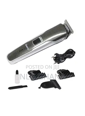 3W Cordless Rechargeable Hair Trimmer With 3 Guide Combs