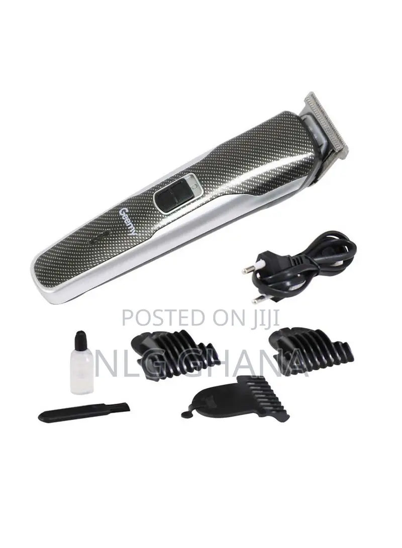 3W Cordless Rechargeable Hair Trimmer With 3 Guide Combs