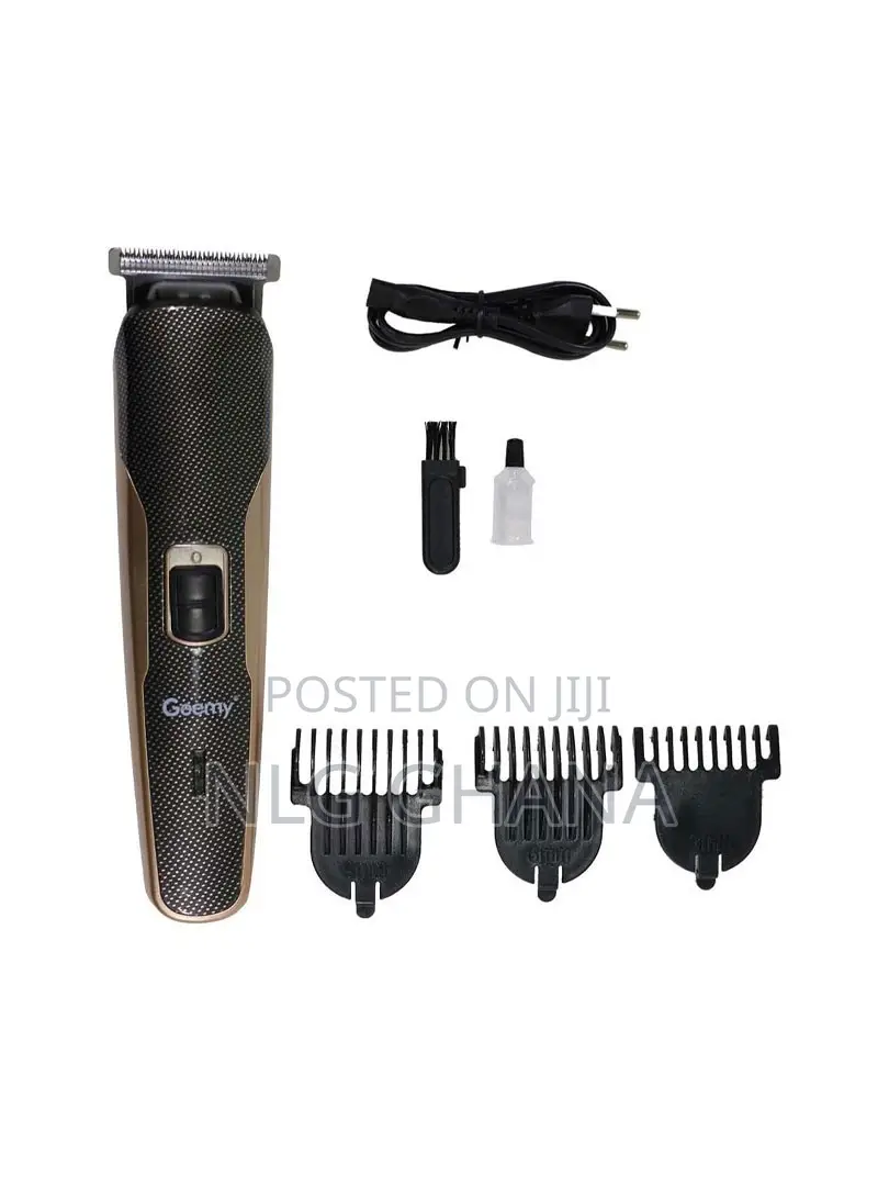 3W Cordless Rechargeable Hair Trimmer With 3 Guide Combs